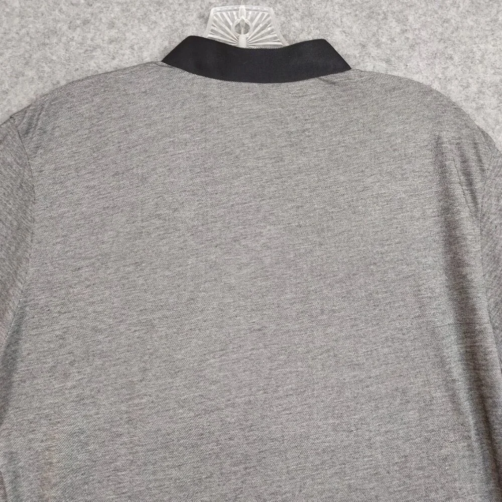 Kooples Shirt Mens Size S Womens M Polo Gray Academia Preppy Lightweight NEW - Picture 5 of 11